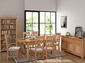 Furniture Mill  Blenheim Oak Bedroom Collection